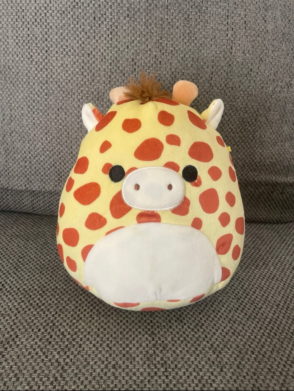 Squishmallows Yellow & Orange Giraffe Plush Tagged